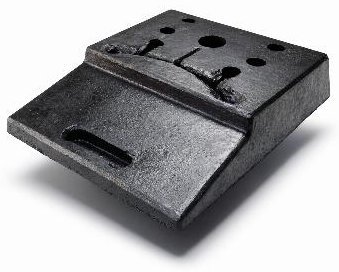 Ramp for Lowered Cars Small — Short, low-angle ramp, 435 × 330 × 80 mm